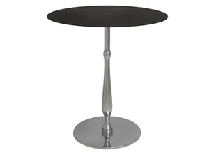 ECLISSE - Round stainless steel contract table _ Vela Arredamenti